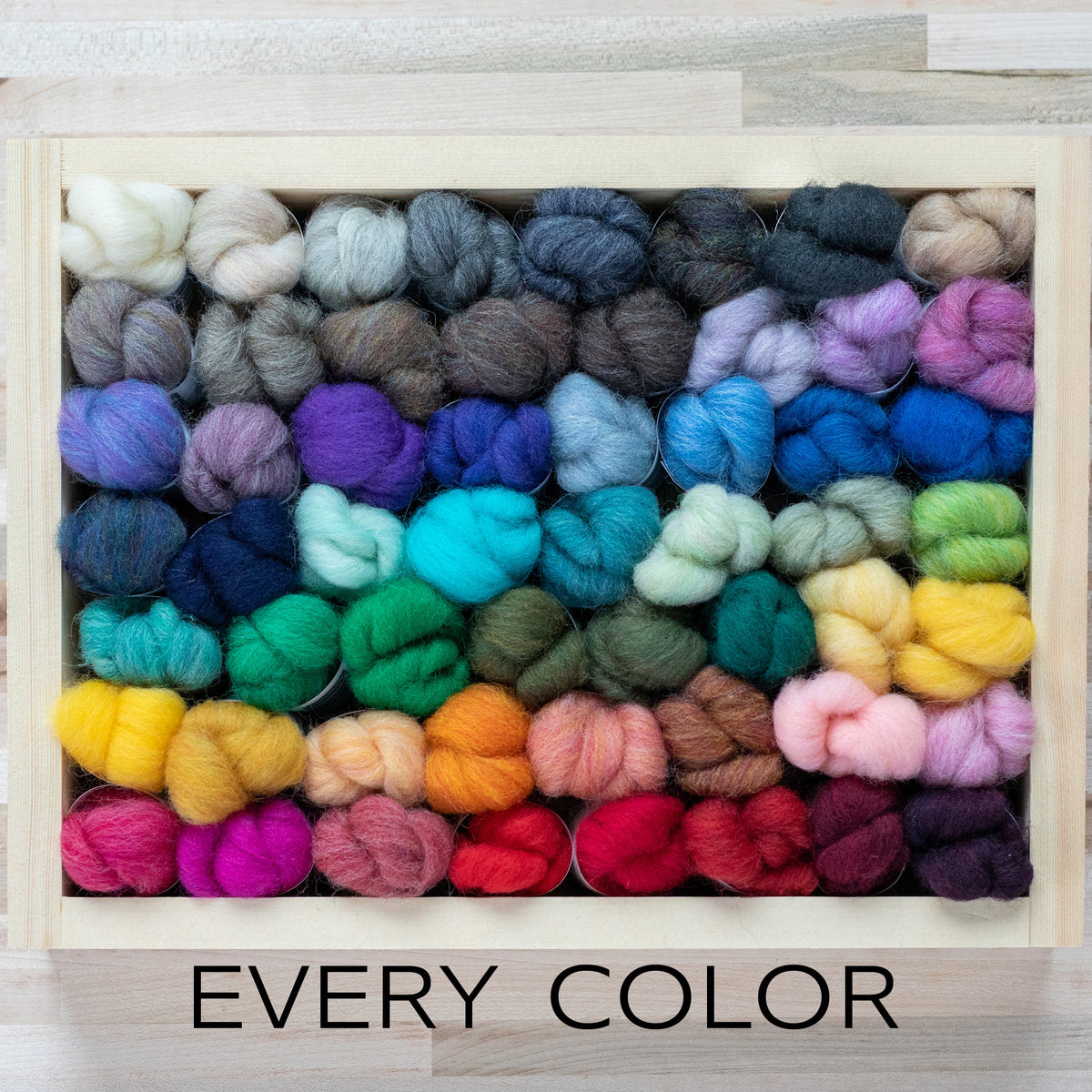 Every Color Felter's Flowing Wool - 1/8 oz.